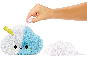 Fluffie Stuffiez Peluche Coleccionable pequeño Cloud, Sorpresa al Abrir la Caja con ASMR Fidget DIY Piel Flexible, Pelusa ultrasuave, para niños y niñas a Partir de 4 años