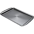 Circulon Momentum Oven Tray Non Stick - Large Baking Tray 44 x 29 x 3cm, Durable Grey Carbon Steel, Dishwasher Safe Bakeware, 11" x 17"