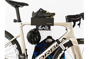 HUNIOX® Support Velo - Accroche Velo - Rangement Velo Garage - Crochet Mural Velo - Attache Velo Mural - Support Velo Garage - Acroche Velo Au Mur - Rack a Velo - Rangement Velo Mural