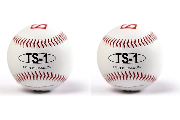 barnett TS-1 balle de baseball entraînement, 9'', blanc, 2 pièce