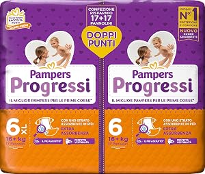 Pampers Progressi Extralarge