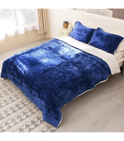 Set Copripiumino Matrimoniale Dreams & Drapes Lodge Wynn - 100% Cotone Spazzolato, 200x200 Cm, Motivo A Scacchi Reversibile, Bordeaux/Naturale