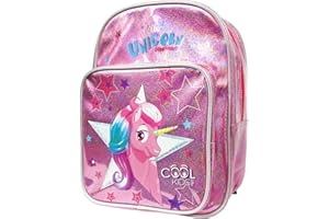 PERLETTI Zaino Borsa Bambino Bambina 2/5 Anni - Zainetto Bimbo Bimba per Scuola Materna Asilo Viaggi - Cartella Scolastica Olografica Capiente con Dettagli Catarifrangenti