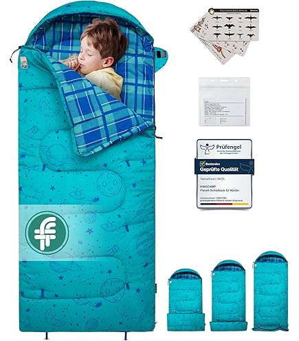Dunlop slaapzak 75 x 190 cm blauw - Festival Supply Dunlop slaapzak 75 x 190 cm blauw - Festival Supply
