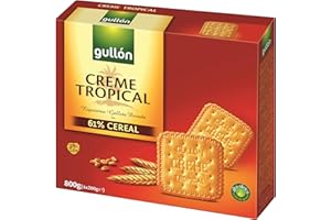 Gullón - Creme Tropical - Galletas - 4 X 200 g - [pack de 3]
