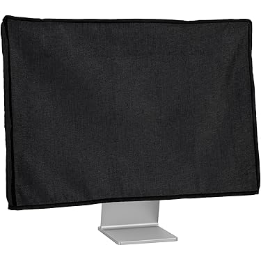 ROTRi Dimensionally Accurate Dust Protection Cover Compatible With Monitor Lenovo ThinkVision T2324P - Gray. Made In Germany - View #2