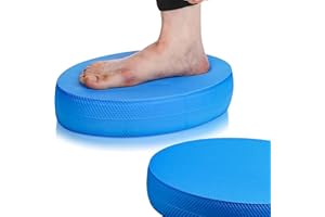 Physioworx Balance Cushion Pad - Small 28.5cm x 16cm - Foam Exercise Cushion for Therapy, Yoga, Dancing Balance Training, Pilates and Fitness