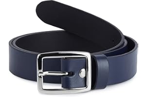 Merry Style Cintura Donna in 100% Vera Pelle 3 cm Extra-Spessa D41