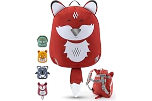 LAUBGOLD Kleiner Kindergartenrucksack Mädchen | Kita Rucksack ab 1 Jahr | Mini Kinderrucksack mit Brustgurt | Leichter Rucksack Kindergarten Jungen u. Mädchen | 3,6 Liter | Ideal für Kleinkind 1-3 Jahre