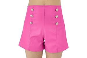 JOPHY & CO. Short en cuir pour femme Taille haute (cod. 6632)