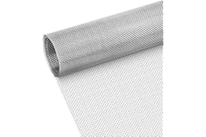 Adiwo Rete Metallica Maglia, 200 x 30 cm Rete Metallica a 20 Maglie, Rete Metallica in Acciaio Inossidabile 304, per Insetti, Roditori, per Prese d'aria, Casa, Cucina, Giardino