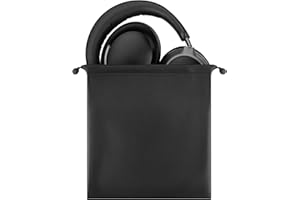 Geekria Torba podróżna na słuchawki, kompatybilna z modelami Sony WH-1000XM6, WH-1000XM4, Bose QC Ultra II, QC 45 i innymi, uniwersalna torba na słuchawki/przenośna torba podróżna