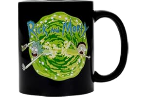 SD toys Taza Logo Rick and Morty, 50 W, 5.3 tons, Cerámica, No Color