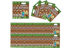 NDZYDXW Mo-janng AStudios 50pcs Bolsas chuches cumpleaños, Bolsitas para regalos, Bolsas cumpleaños infantil, Bolsas Plástico para Frutos Secos.para cumpleaños infantil,chucherias cumpleaños, Boda, Navidad