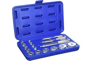 Blue Spot Tools 07901 Kit Bearing Race and Seal Driver, argenté, lot de 17 pièces