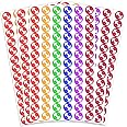 Weight Lifting Planning Stickers Colorful Dumbbell Exercise Planner Stickers Fitness Health Reminder Sticker for Women Men Health & Wellness Scrapbooking Journal Calendar Planner Supplies 500pcs