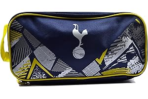 HY-PRO Tottenham Hotspur Official Boot Bag, Navy and Yellow, Football Club Merchandise