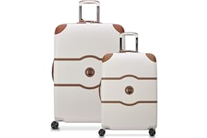 DELSEY PARIS Chatelet Air 2.0 Hardside Luggage with Spinner Wheels, Angora, 2 Piece Set 24/28, Chatelet Air 2.0 Hardside Luggage with Spinner Wheels