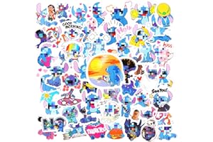 AINVLIYA 60 Stück Kawaii Sticker, Wasserdichte Anime Aufkleber für Skateboard, Cartoon Sticker Vinyl Stickers für Kinder Teenager Erwachsene Jungen Laptop Guitar Fotoalbum Auto Motorräder Fahrrad