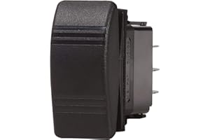 Blue Sea Systems Water Resistant Black & Gray Contoura III Switches