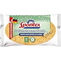 Spugne Vegetali Spontex Tradition - 26 Pezzi Ultra Assorbenti, Compostabili, Fatte In Francia - Foto 2