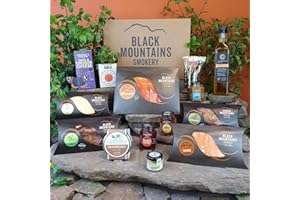 Black Mountains Smokery Luxury Artisan Gourmet Deli Hamper – Smoked Salmon, Charcuterie & Fine Foods – Perfect Luxury Food Gift, Christmas Hamper & Celebration Gift Basket