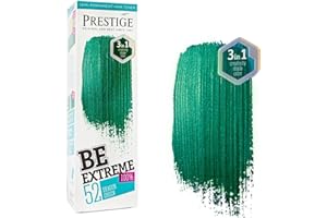 Vip's Prestige BeBe Extreme Tóner Semi Permanente para Pelo, Color Dragón verde 52 - Sin Amoniaco, Sin Parabenos y PPD