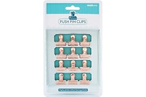 SUCK UK Puntine Bulldog Clip per lavagne e bacheche di sughero