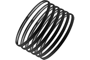 HEMIKS 6 Pcs Bandeaux Cheveux Homme, Bandeau Cheveux Élastique Homme Bandeau Cheveux Sport Antidérapants pour Yoga Football Jogging Femmes Hommes