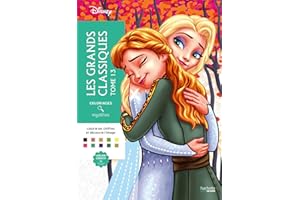 Coloriages mystères Disney - Grands classiques Tome 13: Colorie les chiffres et découvre l'image