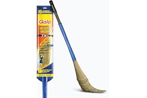 Gala No Dust Broom 2 in 1 with Extendable Handle for Ceiling and Floor Cleaning, Long Handle Jhadu