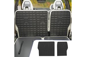 Rongtaod Back Seat Protector Compatible with 2021-2024 Kia Sorento 6&7 Seats Back Seat Cover Cargo Liner Trunk Mat TPE All Weather 2023 Sorento Accessories (2nd Row Backrest Mat)