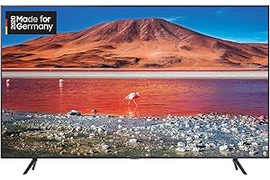 Samsung TU7079 108 cm (43 Zoll) LED Fernseher (Ultra HD, HDR 10+, Triple Tuner, Smart TV) [Modelljahr 2020]