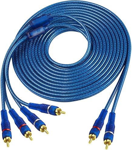 Cavo segnale audio 2 x RCA maschio - 2 x XLR maschio 3 poli