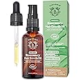BIONOBLE Organic Rosemary Oil for Hair Growth - Slows Loss, Restores Volume - Rosemary Hair Oil with Argan, Jojoba & Castor Oil - 100% Natural & Vegan - Glass Bottle, Dropper + Pump - 50ml