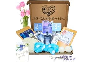 PAMPER ISLAND CLASSIC BIRTHDAY Spa Gift Box, Pamper Hamper for Women, Pamper Gifts for Her, Self Care Gift Box, Pamper Sets for Women Gifts, Pamper Box, Mother's Day Gift