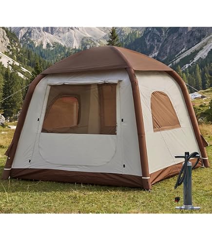 Bo-Camp - Schuppen-Zelt - Medium - Luft - Aufblasbar
