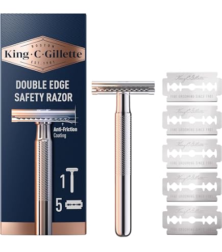 Gillette Heritage Safety Razor Kit includes Double Edge Safety