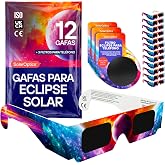 Gafas Eclipse Solar con Filtros para M&oacute;vil &ndash; Certificadas ISO 12312-2 y CE, AAS 2026, Kit Completo para Ver y Fotografiar el