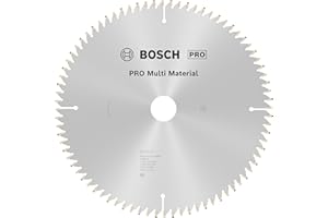 Bosch Professional 1x Lama per sega circolare Multi Material (per Multimaterial, 254 x 3.2/2.5 x 30 mm, 80 denti, Accessorio Sega Circolare)