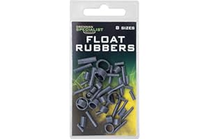 Drennan Specialist Float Rubbers | Coarse Fishing Float Bands | Flexible and Durable | Fit All Float Sizes from Thick Buoyant Tips to Fine Stems | for Snug and Stable Float Attachment to line