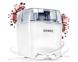 Duronic Ice Cream Maker IM540 | Create Homemade Frozen Desserts Like Gelato, Sorbet and Frozen Yogurt | 540W | 1.5L Freezing 