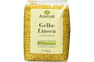 Alnatura Bio gelbe Linsen, 500g