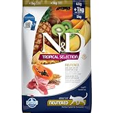 ND N&amp;D Tropical Selection Kuzu Etli ve Tropikal Meyveli Kısırlaştırılmış Kedi Maması 4+1 Kg