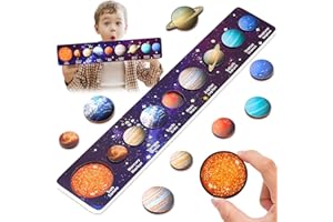 ‎OSIKAY Osikay Montessori Spielzeug Lernressourcen Geschenke für Jungen - Sonnensystem Puzzle Kinderspielzeug