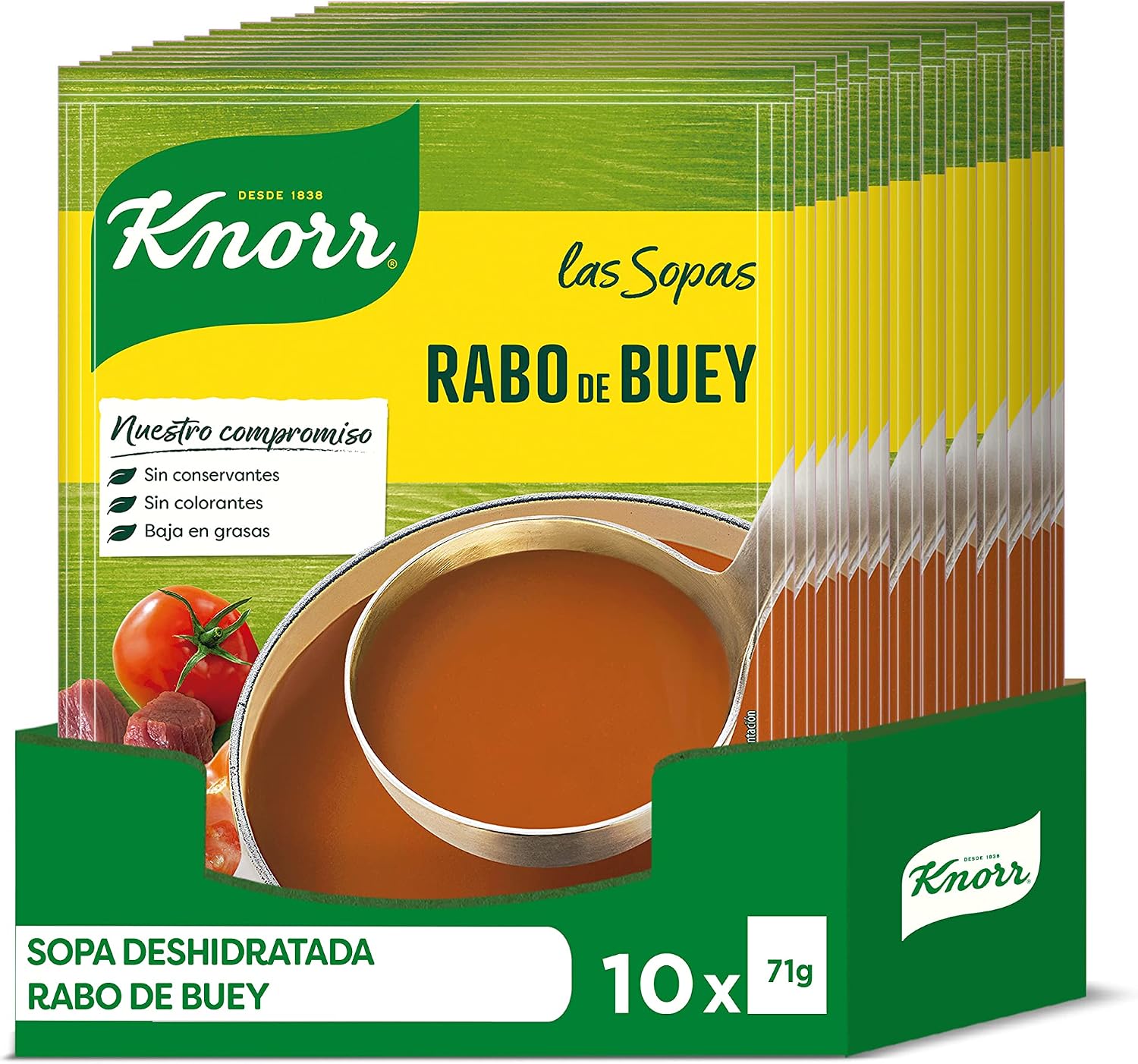Knorr Sopa Rabo de Buey 71g - Pack de 10