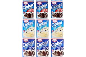TESTPAKET koppar Cameo Ciobar varm choklad varm choklad klassisk Bianco fondente 9 x 125 g