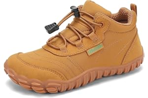 SAGUARO Enfants Chaussures de Trail Garcons Fille Minimaliste Barefoot Baskets Running Sneakers Léger Respirantes 26-36 EU