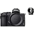 Nikon Z50 + FTZ Mirrorless Camera Kit (209-point Hybrid AF, High speed image processing, 4K UHD movies, High Resolution LCD Monitor) VOA050K003