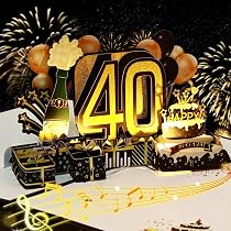 Sei stato amato per 40 anni Biglietto di compleanno STAMPABILE, biglietto auguri